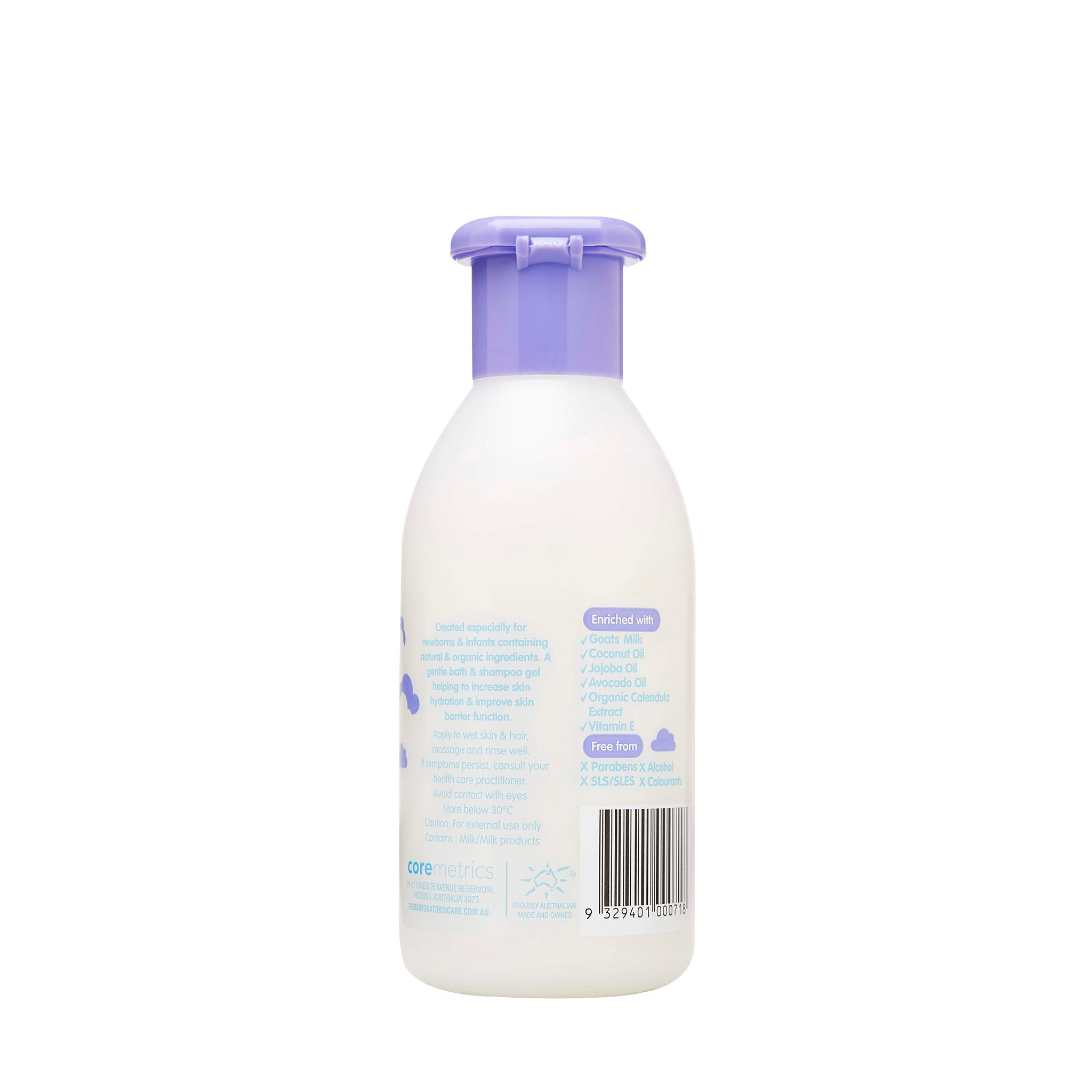 The Baby Goat Skincare Wash & Shampoo 250ml