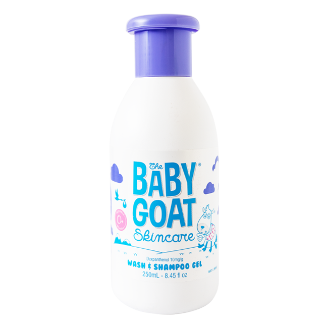 The Baby Goat Skincare Wash & Shampoo 250ml