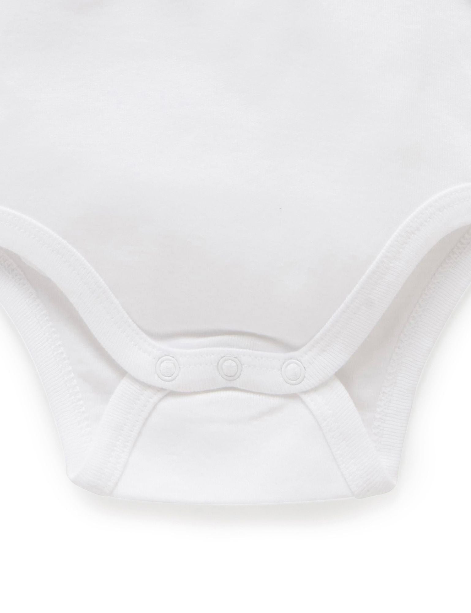 Easy Neck Long Sleeve Bodysuit Pack – White