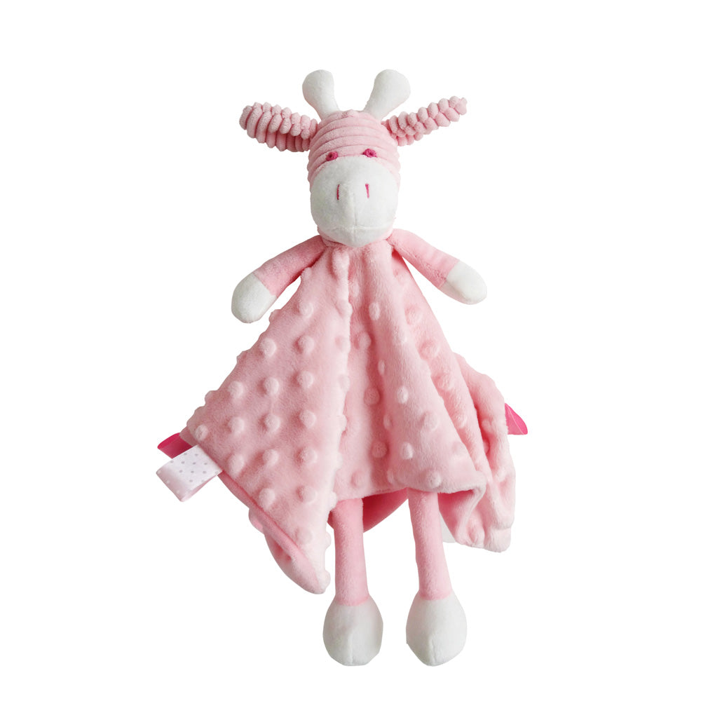 Pink Giraffe Comforter