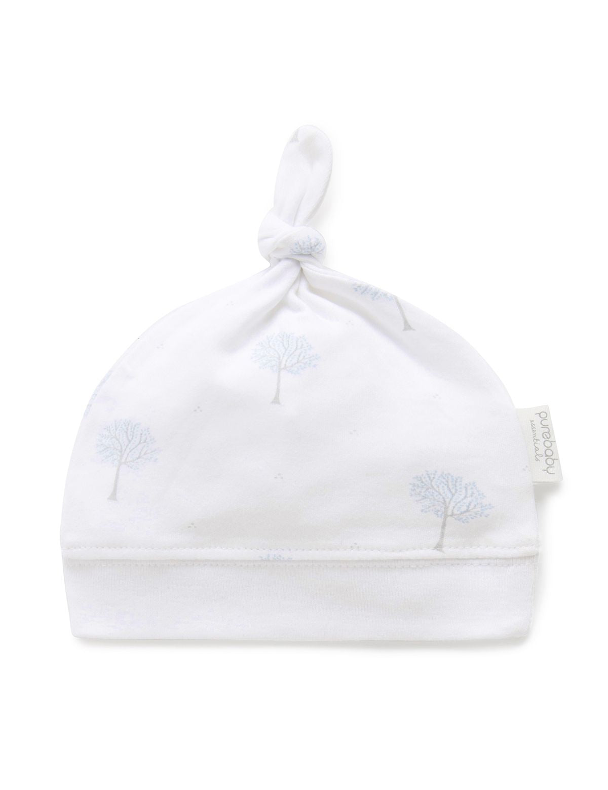 Knot Hat – Pale Blue Tree