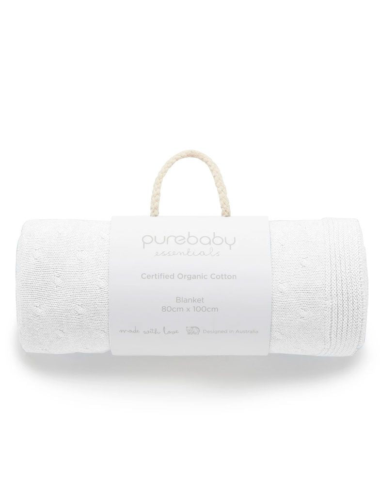Essentials Blanket – White
